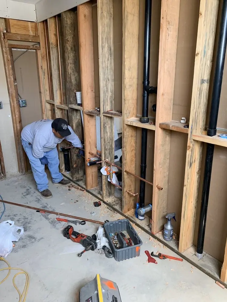 Commercial rough-in plumbing for Water Heater Replacement in Beach Glen